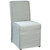 Hartne Light Blue Finish Dining Chair